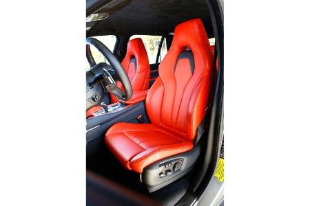 BMW X5 M, Fahrersitz