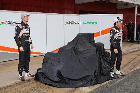 Force India - Enthllung Force India - Enthllung
