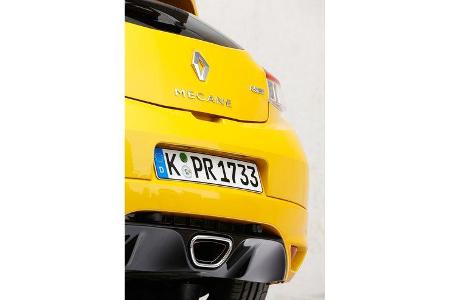 Renault Mégane R.S., Endrohre