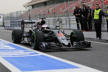 Jenson Button - McLaren - Formel 1-Test - Barcelona - 22. Februar 2016