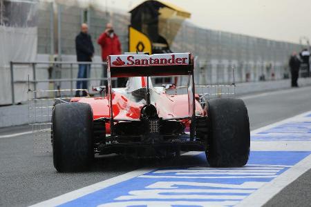 Sebastian Vettel - Ferrari - Formel 1-Test - Barcelona - 22. Februar 2016