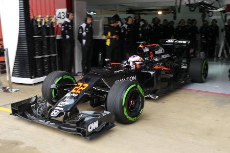 Jenson Button - McLaren - Formel 1-Test - Barcelona - 22. Februar 2016
