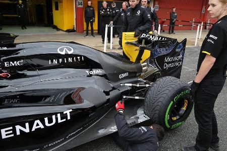 Jolyon Palmer - Renault F1 - Formel 1-Test - Barcelona - 22. Februar 2016