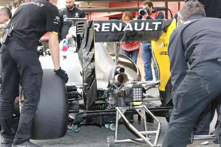 Jolyon Palmer - Renault F1 - Formel 1-Test - Barcelona - 22. Februar 2016