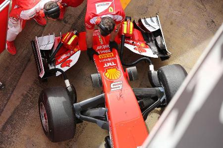 Sebastian Vettel - Ferrari - Formel 1-Test - Barcelona - 22. Februar 2016