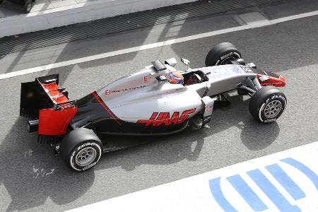 Romain Grosjean - HaasF1 - Formel 1-Test - Barcelona - 22. Februar 2016