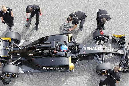 Jolyon Palmer - Renault F1 - Formel 1-Test - Barcelona - 22. Februar 2016