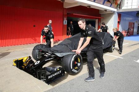 Renault F1 - Formel 1-Test - Barcelona - 22. Februar 2016