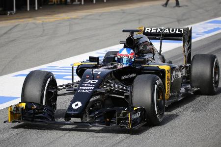 Jolyon Palmer - Renault - Formel 1-Test - Barcelona - 22. Februar 2016