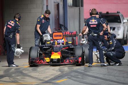 Daniel Ricciardo - Red Bull - Formel 1-Test - Barcelona - 22. Februar 2016