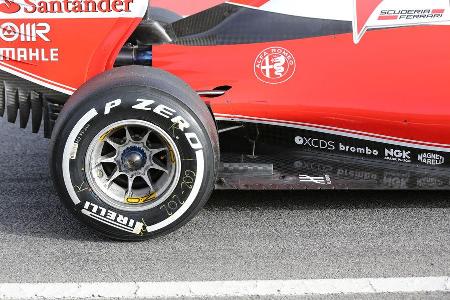 Sebastian Vettel - Ferrari - Formel 1-Test - Barcelona - 22. Februar 2016