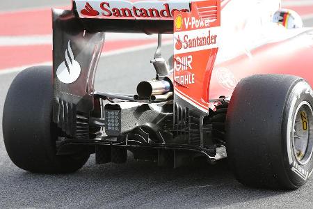 Sebastian Vettel - Ferrari - Formel 1-Test - Barcelona - 22. Februar 2016