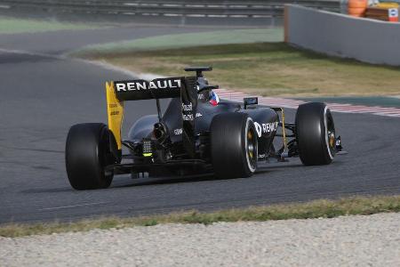 Jolyon Palmer - Renault F1 - Formel 1-Test - Barcelona - 22. Februar 2016