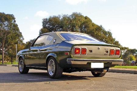 Mazda RX-4, Heckansicht