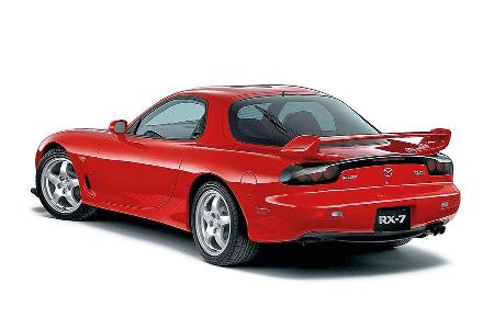 Mazda RX-7, Dritte Generation, Heckansicht