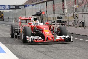 Vettel vom neuen Ferrari begeistert