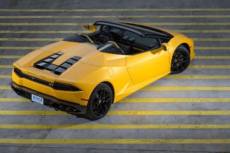 Lamborghini Huracn Spyder - Supersportwagen - Cabrio - Fahrbericht - 01/16
