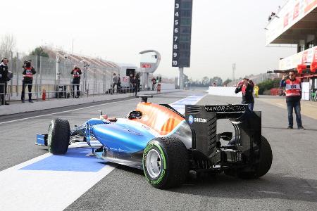 Pascal Wehrlein - Manor Racing - Formel 1-Test - Barcelona - 22. Februar 2016