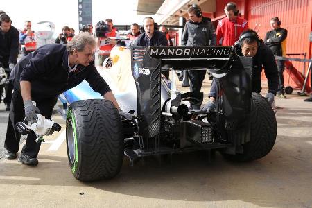Pascal Wehrlein - Manor Racing - Formel 1-Test - Barcelona - 22. Februar 2016