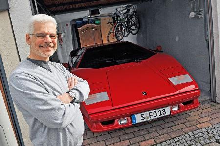 Lamborghini Countach, Frontansicht, Bernd Woytal Lamborghini Countach, Frontansicht, Bernd Woytal