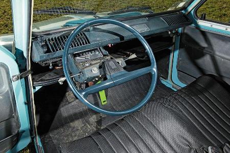 Citron Dyane 4, Cockpit, Lenkrad