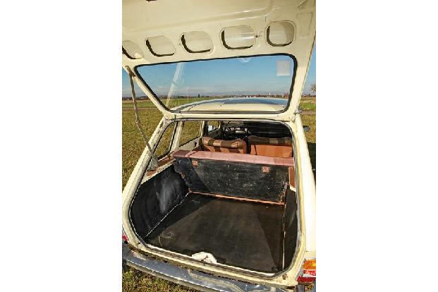 Renault 6, Kofferraum