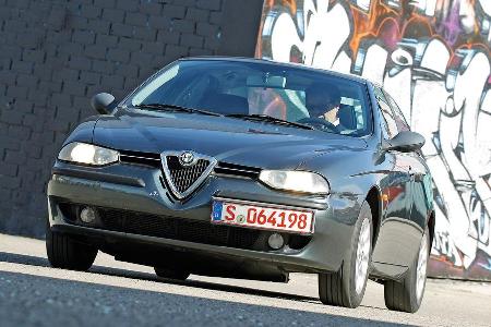 Alfa Romeo 156 1.8 TS, Frontansicht Alfa Romeo 156 1.8 TS, Frontansicht