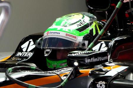 Nico Hlkenberg - Force India - Formel 1-Test - Barcelona - 24. Februar 2016