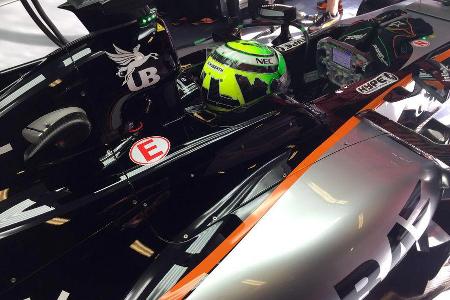 Nico Hlkenberg - Force India - Formel 1-Test - Barcelona - 24. Februar 2016