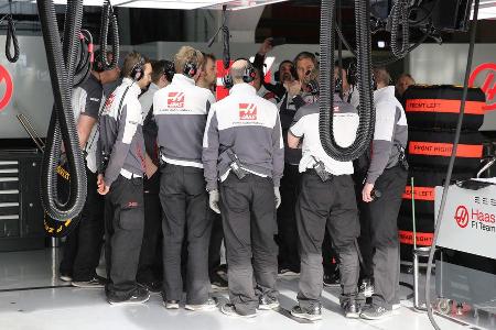 Haas F1 - Formel 1-Test - Barcelona - 24. Februar 2016