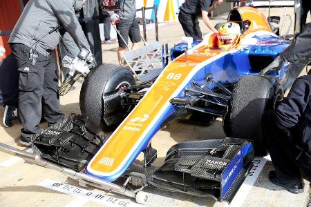 Rio Haryanto - Manor Racing - Formel 1-Test - Barcelona - 24. Februar 2016