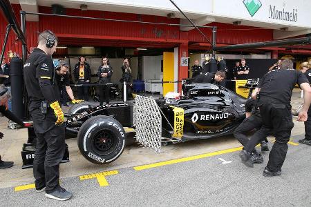 Kevin Magnussen - Renault F1 - Formel 1-Test - Barcelona - 24. Februar 2016