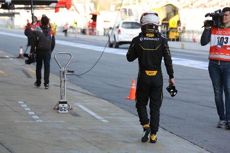Kevin Magnussen - Renault F1 - Formel 1-Test - Barcelona - 24. Februar 2016
