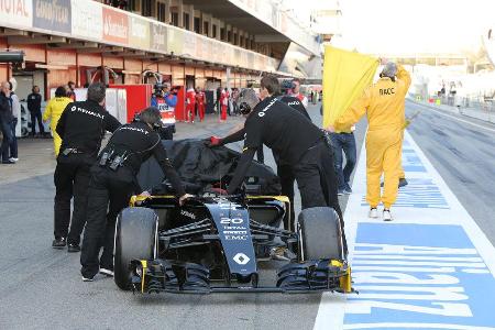 Kevin Magnussen - Renault F1 - Formel 1-Test - Barcelona - 24. Februar 2016