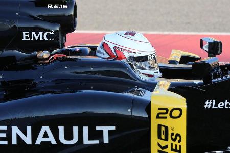 Kevin Magnussen - Renault F1 - Formel 1-Test - Barcelona - 24. Februar 2016
