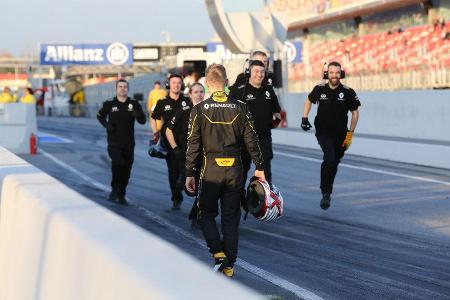 Kevin Magnussen - Renault F1 - Formel 1-Test - Barcelona - 24. Februar 2016