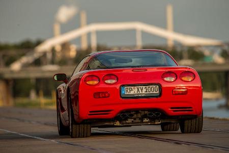 Chevrolet Corvette C5, Heckansicht