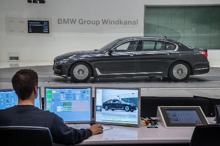 Aerodynamik, Windkanal, Impression, BMW