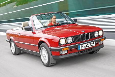BMW 325i Cabrio, Frontansicht BMW 325i Cabrio, Frontansicht