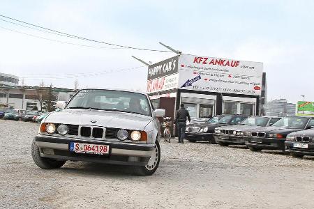 BMW 524 TD, Frontansicht