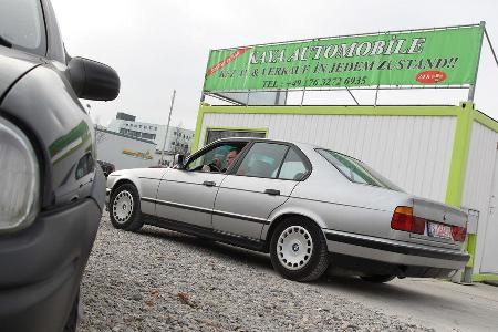 BMW 524 TD, Seitenansicht