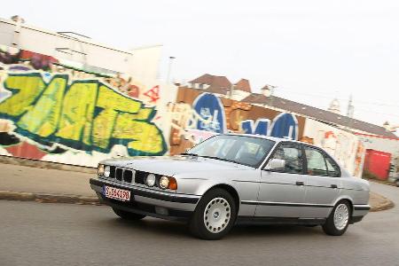 BMW 524 TD, Seitenansicht