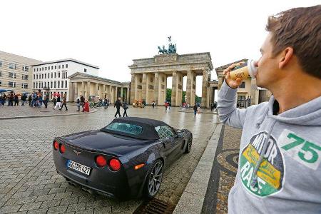 Corvette C6, Brandenburger Tor, Berlin