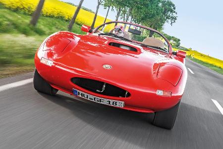 Ginetta G33, Frontansicht