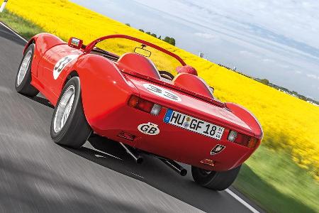 Ginetta G33, Heckansicht