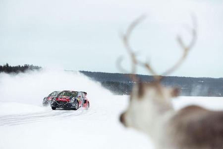 Rallycross-WM - Sebastien Loeb - Timmy Hansen - Peugeot 208 WRX