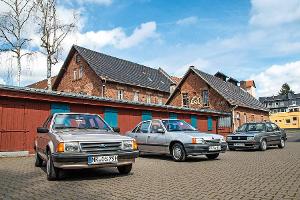 Ford Orion, Opel Kadett & VW Jetta