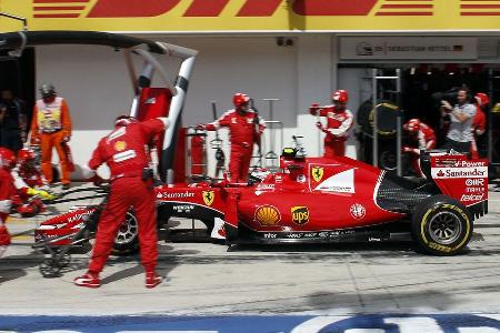 Kimi Rikknen - GP Ungarn 2015