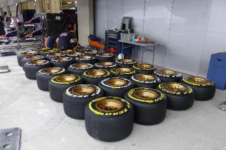 Pirelli-Reifen - Formel 1 - GP Mexico - 28. Oktober 2015