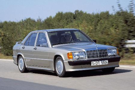 Mercedes 190 E 2.3-16, Seitenansicht
